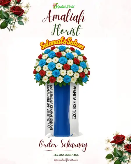 Standing Flowers Rumah Duka RS UKI Cawang Jakarta Timur
